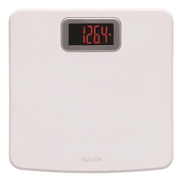Taylor Taylor 400 lb Digital Bathroom Scale White 5302875 - main
